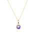 Кулон "Класика (Aurora Borealis)" с кристаллами Swarovski™